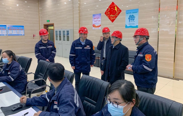 大年初一，王大真到田家河新項目和分子公司走訪慰問(圖5)