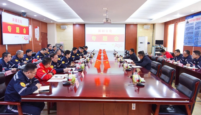 王大真專題聽(tīng)取新疆宜化工作匯報(bào)