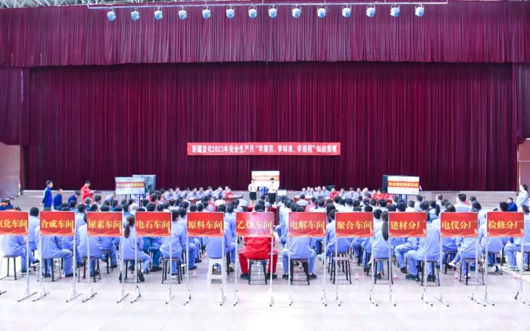 學(xué)規(guī)范學(xué)標(biāo)準(zhǔn)學(xué)規(guī)程！新疆宜化開展安全知識競賽