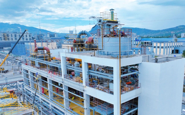 青海宜化硫酸清凈技改項(xiàng)目順利投運(yùn)(圖1) 青海宜化硫酸清凈技改項(xiàng)目順利投運(yùn)(圖1)