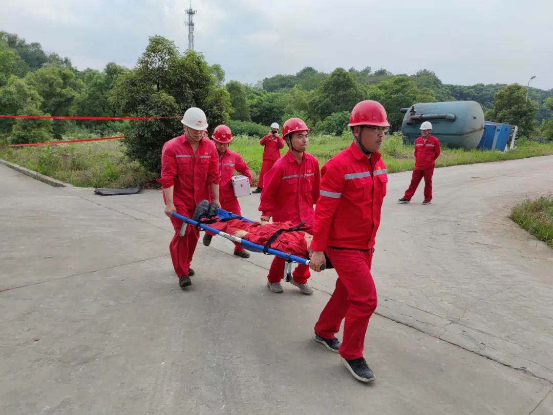 【安全生產月】工程三公司:應急演練落實處(圖3) 圖片