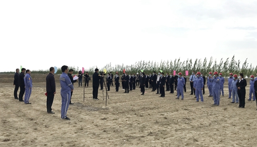 新疆馳源環(huán)保科技有限公司10萬(wàn)噸/年車用尿素項(xiàng)目(一期)順利開工